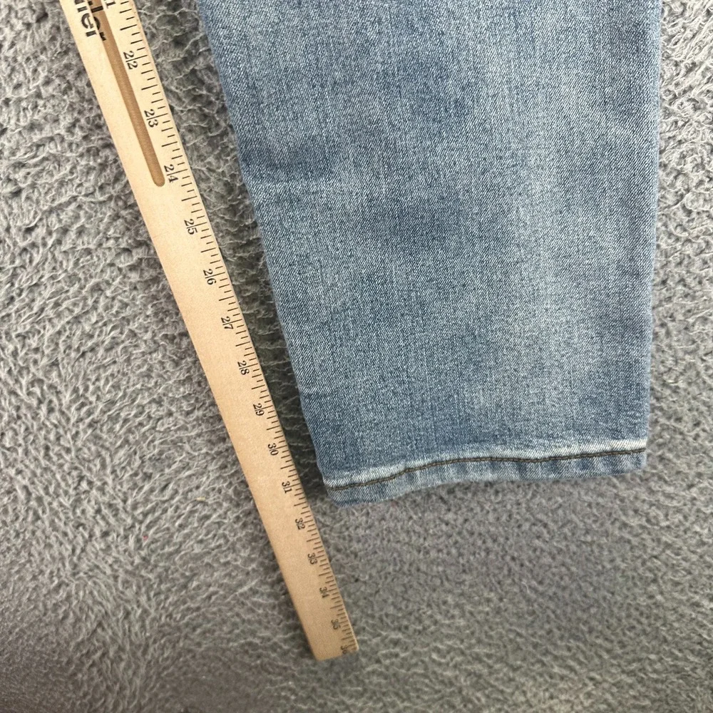 Stitches & Rivets Jeans Mens 40x32 Blue Cotton Denim Straight Leg Workwear Faded